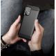 Carbon Soft Silicone TPU Protective Case - силиконов калъф за Samsung Galaxy A52, Galaxy A52 5G (черен) 3
