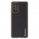 Dux Ducis Yolo Series Case - удароустойчив хибриден кожен кейс за Samsung Galaxy A52, Galaxy A52 5G (черен) 6