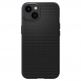 Spigen Liquid Air Case - силиконов (TPU) калъф с висока степен на защита за iPhone 13 mini (черен) 1