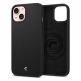 Spigen Cyrill Leather Brick Case - дизайнерски кожен кейс за iPhone 13 (черен) 2