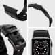 Spigen Rugged Band - хибридна каишка (полимер+карбон) за Apple Watch 41мм, 40мм и 38мм (черен) 11