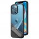 Ugreen Fusion Kickstand Case - хибриден удароустойчив кейс с поставка за iPhone 13 (черен-прозрачен) 15