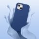 Ugreen Protective Silicone Case - силиконов (TPU) калъф за iPhone 13 (син) 6