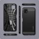 Spigen Rugged Armor Case - тънък качествен силиконов (TPU) калъф за Samsung Galaxy A22 5G (черен) 6