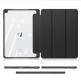 DUX DUCIS Toby Tablet Case - хибриден удароустойчив кейс с отделение за Apple Pencil за iPad 9 (2021), iPad 8 (2020), iPad 7 (2019) (черен) 6