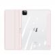 DUX DUCIS Toby Tablet Case - удароустойчив хибриден кейс с отделение за Apple Pencil 2 за iPad Pro 12.9 M1 (2021) (розов) 1