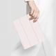 DUX DUCIS Toby Tablet Case - удароустойчив хибриден кейс с отделение за Apple Pencil 2 за iPad Pro 12.9 M1 (2021) (розов) 3