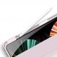 DUX DUCIS Toby Tablet Case - удароустойчив хибриден кейс с отделение за Apple Pencil 2 за iPad Pro 12.9 M1 (2021) (розов) 6
