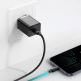 Baseus Super Si USB-C PD Wall Charger 20W (TZCCSUP-B01) - захранване за ел. мрежа с USB-C изход с технология за бързо зареждане и USB-C към Lightning кабел (черен) 8