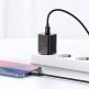 Baseus Super Si USB-C PD Wall Charger 20W (TZCCSUP-B01) - захранване за ел. мрежа с USB-C изход с технология за бързо зареждане и USB-C към Lightning кабел (черен) 10