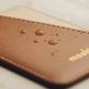 Moshi SnapTo Magnetic Slim Wallet - кожен портфейл (джоб) за прикрепяне към Moshi кейсове и калъфи със SnapTo технология за закрепяне (кафяв) 3