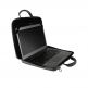 Tucano Dark Slim Bag - практична чанта с дръжки за MacBook Pro 13, MacBook Air 13 и лаптопи до 14 инча (черен) 6