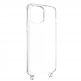 SwitchEasy Play Lanyard Elegant Case - хибриден удароустойчив кейс с връзка за носене за iPhone 13 Pro Max (прозрачен)  2