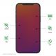 Eiger Mountian Glass Plus Screen Protector 2.5D - калено стъклено защитно покритие с антибактериален слой за дисплея на iPhone 13 Pro Max (прозрачен) 2