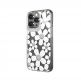 SwitchEasy Artist Fleur Case - дизайнерски хибриден удароустойчив кейс за iPhone 13 Pro Max (прозрачен)  2