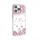 SwitchEasy Artist Sakura Case - дизайнерски хибриден удароустойчив кейс за iPhone 13 Pro (прозрачен)  1