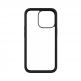 SwitchEasy AERO Plus Case - хибриден удароустойчив кейс за iPhone 13 Pro (черен-прозрачен) 4