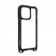 SwitchEasy Odyssey Trendy Case - удароустойчив хибриден кейс с връзка и карабинер за iPhone 13 Pro (черен)  3