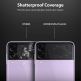 Ringke Display Glass - комплект 3 броя предпазни стъклени протектора за малкия дисплей на Samsung Galaxy Z Flip 3 (прозрачен) 4