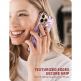 i-Blason Cosmo SupCase Protective Case - удароустойчив хибриден кейс с пръстен против изпускане за iPhone 13 Pro Max (лилав) 1