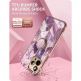 i-Blason Cosmo SupCase Protective Case - удароустойчив хибриден кейс с пръстен против изпускане за iPhone 13 Pro Max (лилав) 4