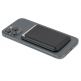 4Smarts Magnetic UltiMag Case for Credit Cards with RFID Blocker  - кожен портфейл (джоб) за прикрепяне към iPhone с MagSafe (черен) 5