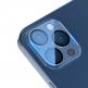 Baseus 2x Camera Lens Protector - предпазни стъклени защитни покрития за камерата на iPhone 12 Pro (2 броя) (прозрачен) 3