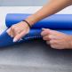 Wozinsky Gymnastic Non Slip Mat - висококачественa постелка за йогa (лилав) 11