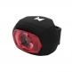 Wozinsky Rear Bicycle Light microUSB Charged XC-186 - висококачествена задна лампа с вградена батерия за колело (черен) 1