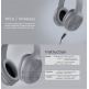 Edifier W600BT Bluetooth Stereo Headphones - безжични Bluetooth слушалки за мобилни устройства (сив)  6