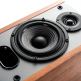 Edifier P12 Passive Bookshelf Speakers - висококачествена 2.0 пасивна аудио система (кафяв) 3