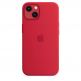 Apple iPhone Silicone Case with MagSafe - оригинален силиконов кейс за iPhone 13 с MagSafe (червен) 4