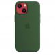 Apple iPhone Silicone Case with MagSafe - оригинален силиконов кейс за iPhone 13 mini с MagSafe (зелен) 4