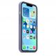 Apple iPhone Leather Case with MagSafe - оригинален кожен кейс (естествена кожа) за iPhone 13 (лилав) 6