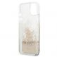 Karl Lagerfeld Liquid Glitter Choupette Fun Case - дизайнерски кейс с висока защита за iPhone 13 mini (прозрачен) 6