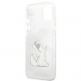 Karl Lagerfeld Choupette Fun Case - дизайнерски кейс с висока защита за iPhone 13 mini (прозрачен) 6