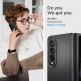 Spigen AirSkin Case - качествен поликарбонатов кейс за Samsung Galaxy Z Fold 3 (черен) 9