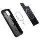 Spigen Mag Armor Case - силиконов (TPU) калъф с висока степен на защита с MagSafe за iPhone 13 mini (черен) 8