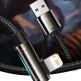 Baseus Legend Elbow Lightning to USB Cable 2.4А (CACS000103) - USB към Lightning кабел за Apple устройства с Lightning порт (100 см) (син) 11