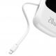 Baseus Qpow Digital Display Power bank with Lightning cable 20W (PPQD-H02) - външна батерия 20000 mAh с вграден Ligtning кабел и USB-C, USB-A и Lightning изходи (бял) 7
