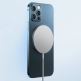 Joyroom  USB-C Magnetic Wireless Qi Charger 15W - поставка (пад) за безжично зареждане за iPhone с Magsafe (сребрист) 1
