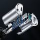 Joyroom Dual USB & USB-C QC 3.0 Smart Car Charger 20W - зарядно за кола с USB и USB-C изходи и технология за бързо зареждане (сив) 7