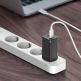 Baseus GaN Quick Charger C+C 45W (CCGAN-M01) - захранване за ел. мрежа с два USB-C изхода с технология за бързо зареждане и USB-C към USB-C кабел (черен) 10