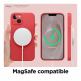 Elago Soft Silicone Case - силиконов (TPU) калъф за iPhone 13 (червен) 7
