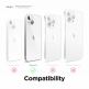 Elago Soft Silicone Case - силиконов (TPU) калъф за iPhone 13 (лилав) 5