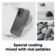 Elago Pebble Case - удароустойчив силиконов (TPU) калъф за iPhone 13 Pro (тъмносив) 2