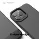Elago Glide Case - удароустойчив силиконов (TPU) калъф за iPhone 13 Pro Max (тъмносив-черен) 1