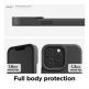 Elago Glide Case - удароустойчив силиконов (TPU) калъф за iPhone 13 Pro (тъмносив-зелен) 4