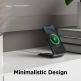 Elago MS3 Aluminum Charging Stand for MagSafe - алуминиева поставка за безжично зареждане на iPhone чрез поставяне на Apple MagSafe Charger (черен) 5