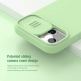 Nillkin CamShield Silky Magnetic Silicone Case - силиконов (TPU) калъф с MagSafe за iPhone 13 (черен) 1